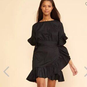 Cynthia Rowley Black cocktail mini dress NWT